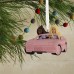 Hallmark Barbie In Pink Corvette Car Ornament 2023