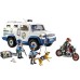 Playmobil City Action Van/wagon Tank + X With Lid, Label An Ties - 9371 Police