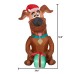 Gemmy Christmas 5ft Airblown Inflatable Scoob Scooby Doo With Gift