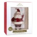 Hallmark Christmas Ornament 3.78 Inches Santa Premium Porcelain 2023