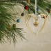 Hallmark Christmas Ornament (double Heart 2023 Premium Metal)