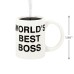 Hallmark 2021 The Office â€œworldâ€™s Best Bossâ€ Coffee Mug Dunder Mifflin Ornament