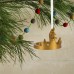 2023 Hallmark Ornament Christmas Tree Fortnite Victory Crown Gold Tone 