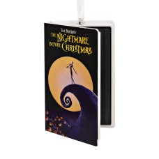 2022 Hallmark Disney Tim Burton The Nightmare Before Christmas Vhs Box Ornament