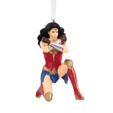 Hallmark Christmas Ornament Wonder Woman 2022 Ww84 Dc Comics Kneeling