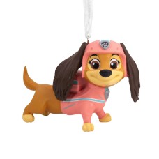 Hallmark Paw Patrol The Movie Liberty Christmas Tree Ornament Puppy Dog Pink