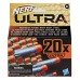 Nerf Ultra 20x Dart Refill Pack E6600 Farthest Flying Darts Ever
