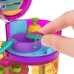 Polly Pocket Spin N Surprise Compact Playset With 2 Micro Dolls & 25 Accessorie