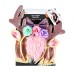 Deer Kit Everyday Halloween Costume Accessories 4 Pcs Headband Tail Bow Tie Cuff