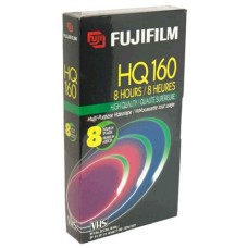 Fuji Hq 160 T-160 8 Hours High Quality Grade Vhs Video Tape Film