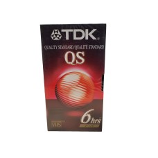 Tdk Vhs Video Tape T-120 Qs Quality Standard 6hrs Ep New And Sealed