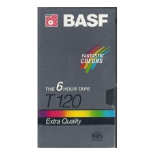 Basf Vhs Tape Standard 6 Hours T120 Extra Quality Vcr, New And Sealed