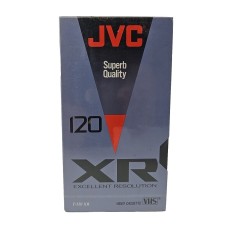 Jvc High Energy Superb Quality Xr T-120 Vhs Video Tape 120 Min Brand New Sealed