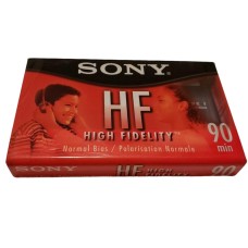 Sony Hf High Fidelity Normal Bias 90 Min Audio Cassette Blank Tape Brand New