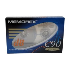 Memorex Audio Cassette Tape Db C90 Ferric Normal Position Type I - 90 Minutes