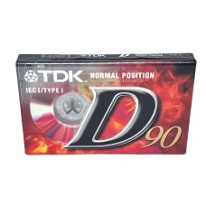 Tdk D90 Cassette Tape Blank Ieci/typei Brand New & Sealed Blank Media