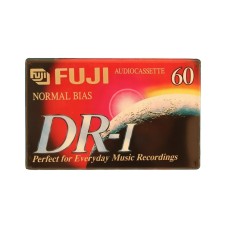 Fuji Dr-1 Type I Normal Bias Position 60 Minutes Blank Audiocassette Tape (new)