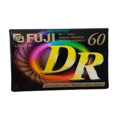 Fuji Audio Cassette Tapes Blank Record Sealed Dr 60min Normal Position