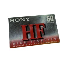 Sony Hf High Fidelity 60min Normal Bias Blank Audio Cassette Tapes