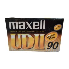 Maxell Ud Ii 90 Blank Audio Cassette Tape Type Ii High Resonance Proof For Cd