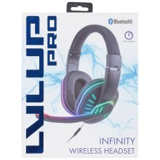 Lvl Up Pro Vivitar Infinity Wireless Headset With Microphone Bluetooth Light-up