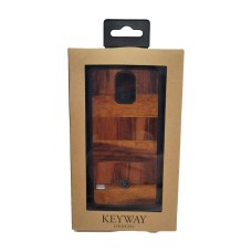 Keyway Designs Handmade Hybrid Tigerwood Real Wood Case For Samsung Galaxy S5
