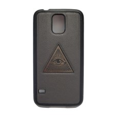 Keyway Designs Handmade Hybrid The Watcher Real Leather Case For Galaxy S5