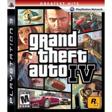 GRAND THEFT AUTO IV - PS3 - ROCKSTAR GAMES - ACTION PACKED OPEN WORLD ADVENTURE