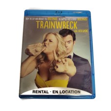 TRAINWRECK (BLU-RAY, 2015, Widescreen) Amy Schumer, Judd Apatow (Rental Cover)