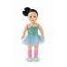 ALI DOLL TOY BALLERINA DANCER POSABLE GLAM 18'' BLACK HAIR MY LIFE AS