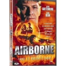 AIRBORNE DVD - 1998 ACTION FILM WITH STEVE GUTTENBERG & SEAN BEAN