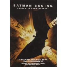 Batman Begins Dvd - 2005 Full Screen Edition - Christian Bale - Canadian Cover