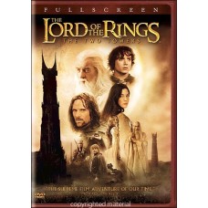 THE LORD OF THE RINGS: THE TWO TOWERS DVD FULL SCREEN EDITION (2003) 2-DISC SET