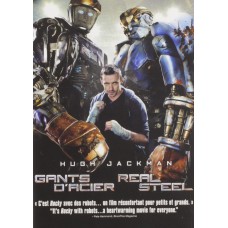 REAL STEEL DVD - 2012 WIDESCREEN EDITION - HUGH JACKMAN ACTION MOVIE