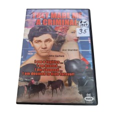 They Made Me A Criminal (dvd - 1939 - Full Screen - Black & White) John Garfield