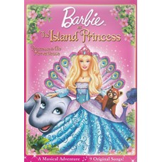 Barbie Island Princess (DVD, 2006, Widescreen) Kelly Sheridan, Universal Studios