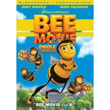 BEE MOVIE (DVD, 2007, WIDESCREEN) JERRY SEINFELD, RENEE ZELLWEGER CANADIAN COVER