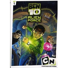 BEN 10 ALIEN FORCE: VOL. 1 (DVD, 2008, FULLSCREEN) ACTION ADVENTURE  