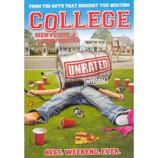 COLLEGE (DVD, 2008, WIDESCREEN) DRAKE BELL, ANDREW CALDWELL, KEVIN COVAIS COMEDY