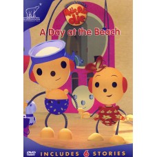 ROLIE POLIE OLIE: A DAY AT THE BEACH (DVD, 2003, FULLSCREEN) 6 STORIES