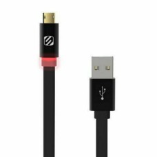 Scosche 6 Feet Micro Usb Charge And Sync Cable With Led Indicator When Charged