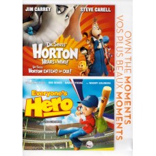 Dr Seuss Horton: Hears A Who! / Everyones Hero (Dvd, 2008, Ws) 2-Disk Set 