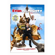 EVAN ALMIGHTY (DVD, 2007, WIDESCREEN) STEVE CARELL, MORGAN FREEMAN, CANADIAN