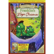 FRANKLINS MAGIC CHRISTMAS (DVD, 2004, FULLSCREEN) ANIMATED HOLIDAY SPECIAL