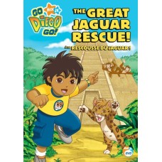 GO DIEGO GO! GREAT JAGUAR RESCUE (DVD, 2006, FULLSCREEN) ANIMATED, CANADIAN