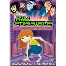 KIM POSSIBLE: THE VILLAIN FILES (DVD, 2004, FULLSCREEN) DISNEY CHANNEL ORIGINAL 