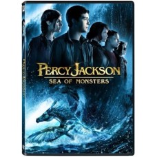 PERCY JACKSON SEA OF MONSTERS (DVD, 2013, WIDESCREEN, RENTAL EDITION)