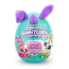 ZURU Rainbocorns Bunnycorn Surprise Toy with 4 Surprises 2023, Multicolor