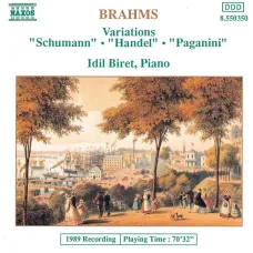 Brahms Variations, Idil Bir (1991), Opp 9 24 35, UK Import CD
