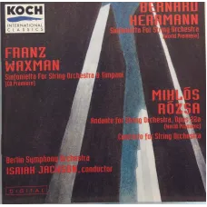 Herrmann, Rozsa, Waxman (Isaiah Jackson, Koch, 1992), Music for Strings